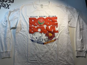 Gildan 2017 Rose Bowl Long sleeve T Shirt Size Large Long sleeve PSU Vs USC - Picture 1 of 8