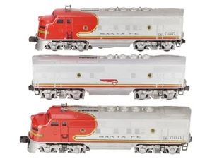 Lionel 2353 Vintage O Santa Fe F-3 ABA Diesel Locomotive Set - Picture 1 of 6
