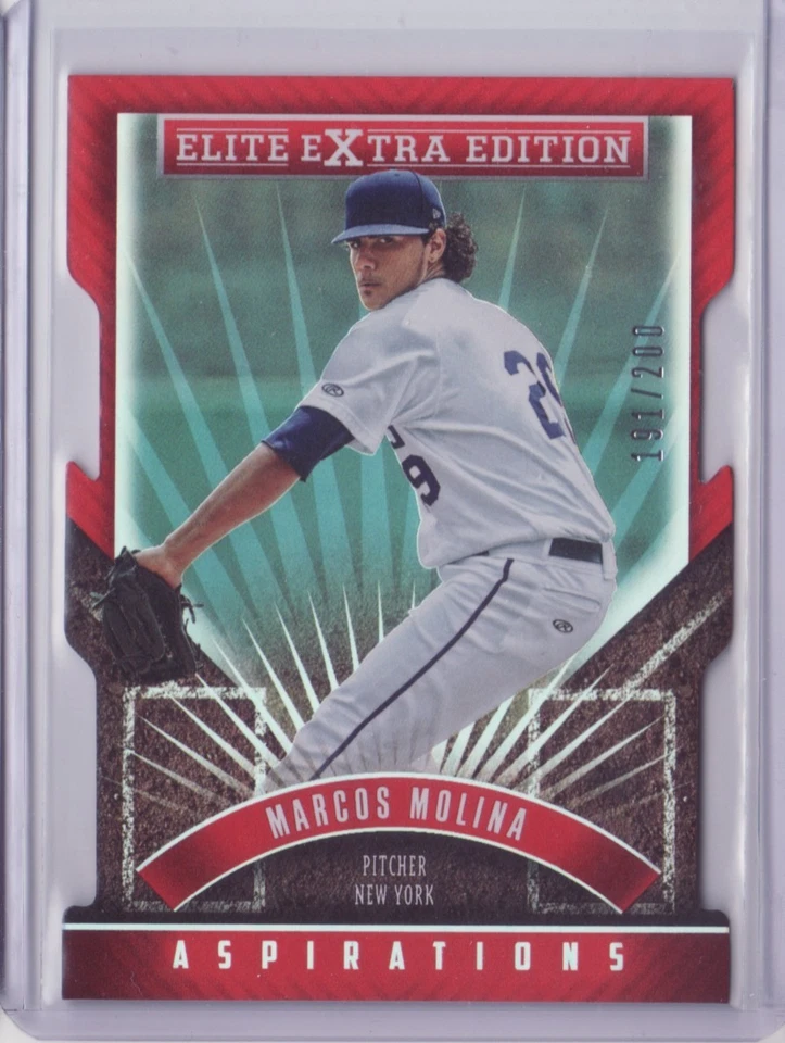 2015 Elite Extra Edition Aspirations Die Cut #154 Marcos Molina 191/200 Flat S/H - Image 1 of 1