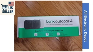 New Blink Outdoor 4 Wireless smart security 2 cameras System Sync Module Core - Picture 1 of 2