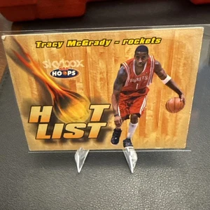2004-05 Skybox Tracy McGrady Rockets Hot List Game Jersey Swatch Card /15 - Picture 1 of 2