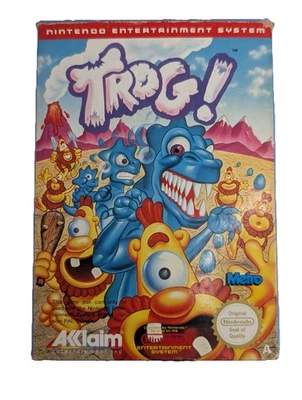 Trog Nintendo Entertainment System NES Game Boxed PAL - Image 1 of 4