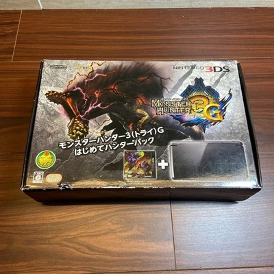 Nintendo 3DS Monster Hunter 3G Hunter Pack Cosmo Black Limited Edition - Image 1 of 4