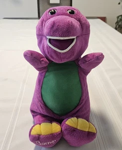 Vintage Fisher Price 2001 Magical Friend Barney Singing Light Up Plush (Flaw) - Picture 1 of 23