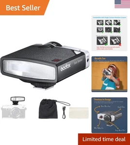 Flash de cámara Lux Junior estilo retro: 6000K temperatura de color, incluye paño de limpieza - Imagen 1 de 15