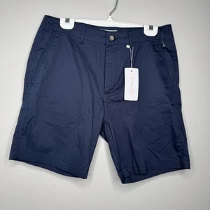 Cotton & Co Navy Chino Shorts Herren Gr. W31 - dehnbar Freizeit klassisch - Bild 1 von 10