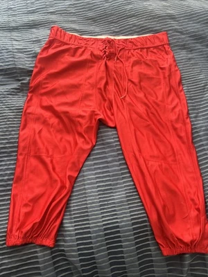 Red Football Drawstring Shorts Foto 1 de 2