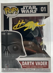 HAYDEN CHRISTENSEN SIGNED ANAKIN DARTH VADER STAR WARS FUNKO - BECKETT COA - Picture 1 of 6