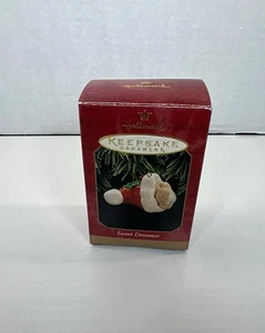 Hallmark Andenken Ornament Sweet Dreams Weihnachten 1997 mit Box - Bild 1 von 5