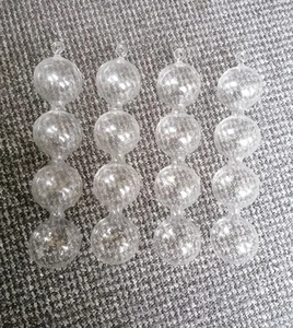 Air Plant Glass Terrarium Set Hanging Bubble Succulent Globe Vase Holder x4 - Picture 1 of 10