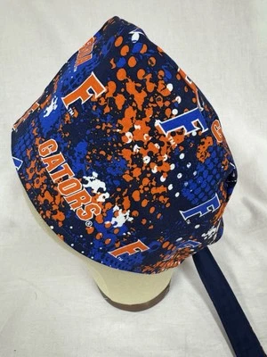 Men/Women Surgical Scrub Cap Lined Florida Sports Very Cool 100% Cotton - Image 1 of 3