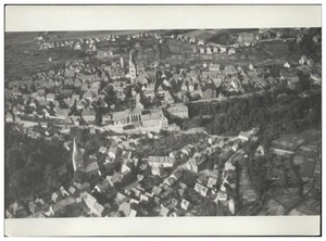 ZZ-2173/ Warburg  Foto Luftbild 18 x 13 cm ca.1938 - Picture 1 of 2