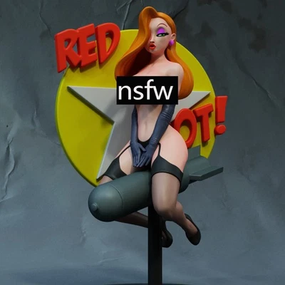 Sexy Figura de Resina Escala 1/24 Nsfw Jessica Girl BomberModelo Sin Pintar Sin Montar Foto 1 de 4