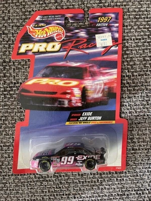 1997 年版车队风火轮专业赛车杰夫·伯顿 #99 压铸赛车 Exide — 第 1/4 张图片