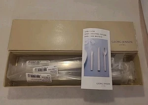 Georg Jensen Dinner Knives Jean Nouvel Stainless Matte Set of 6 Unused - Picture 1 of 5