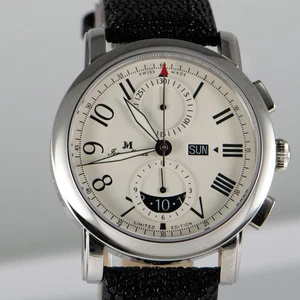 Neu - Jean Marcel Edelstahl Chronograph Limited Edition - Bild 1 von 16
