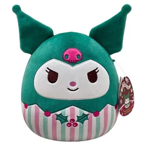 Squishmallows Sanrio Hello Kitty: Kuromi Christmas 8" Plush Soft Toy - Picture 1 of 1