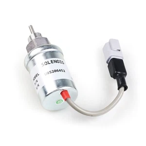 Fuel Shut Off Solenoid Valves U85206452 12V for Perkins 402D 403D 404C 403C - Picture 1 of 8