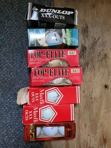 21 Golf Ball Assortment Top Flite Spalding Dunlop Titleist NIB - Picture 1 of 5