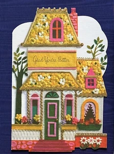 VINTAGE Get Well Soon Greeting Card 5" x 7" Coronation - Picture 1 of 4
