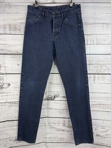 Raleigh Denim Workshop Graham Fit Selvedge Gr. 29 Button Fly Dark Wash Handmade - Bild 1 von 16