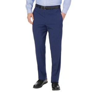 NEW MENS 40X29 CHARCOAL TEXTURE JB BRITCHES WOOL BLEND FLAT FRONT DRESS PANTS - Picture 1 of 6