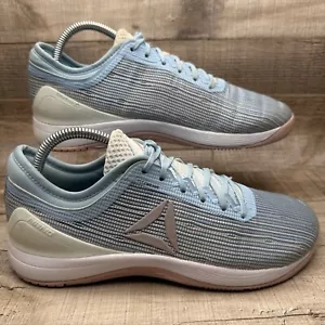 Reebok Crossfit FlexWeave Training Shoes Womens Size 9 Blue Pink White DV5599 - Picture 1 of 12