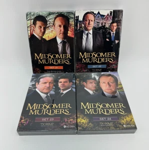 MIDSOMER MURDERS DVD Lot Sets 21 22 23 24 British Detective Mystery Series NEW - Picture 1 of 9