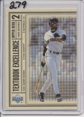 1999 Upper Deck - Textbook Excellence #T25 Barry Bonds - Image 1 of 2