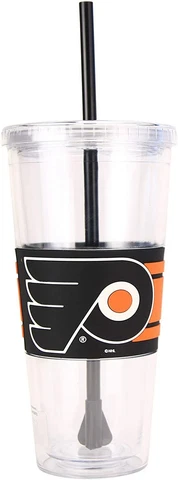 Philadelphia Flyers 22oz Straw Tumbler - NHL Cover