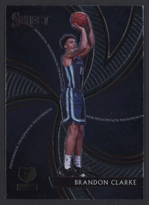 2019-20 Panini Select Phenomenon #24 Brandon Clarke Grizzlies - Afbeelding 1 van 24