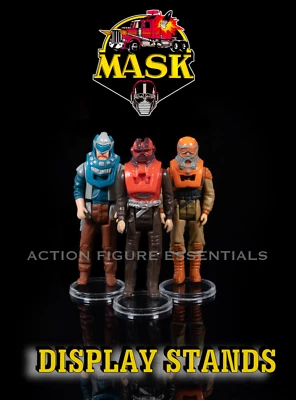 HASBRO MASKE Actionfigur Display Ständer für Vintage M.A.S.K Figuren 1980er Jahre Kenner V2.0