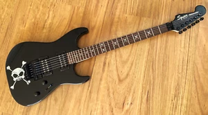 Rare Fender Showmaster Skull & Crossbones! With Reverse Headstock! 2 Humbuckers! - Picture 1 of 18