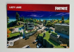 Panini Fortnite Series 2 Lazy Lake Location #M5 NM Card SEE PICS - Picture 1 of 2