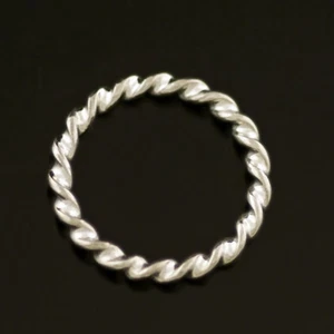 Danish Silver Ring, Twine - Lund Copenhagen - Picture 1 of 1