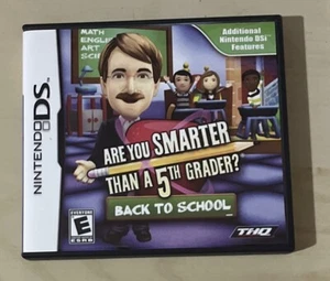 Are You Smarter Than A 5Th Grader? Back To School Nintendo Complete - Picture 1 of 4