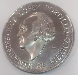 1 ONZA ESPAÑA MEDALLA 1978 VISITA DEL REY JUAN CARLOS I a MEXICO JOSE LOPEZ - Imagen 1 de 5