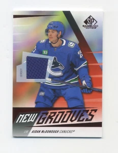 2023-24 SP Game Used Hockey AIDAN McDONOUGH PATCH NEW GROOVES - Picture 1 of 2