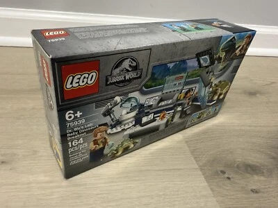 LEGO Jurassic World: Dr. Wu's Lab: Baby Dinosaurs Breakout (75939)—NEW - Image 1 of 3