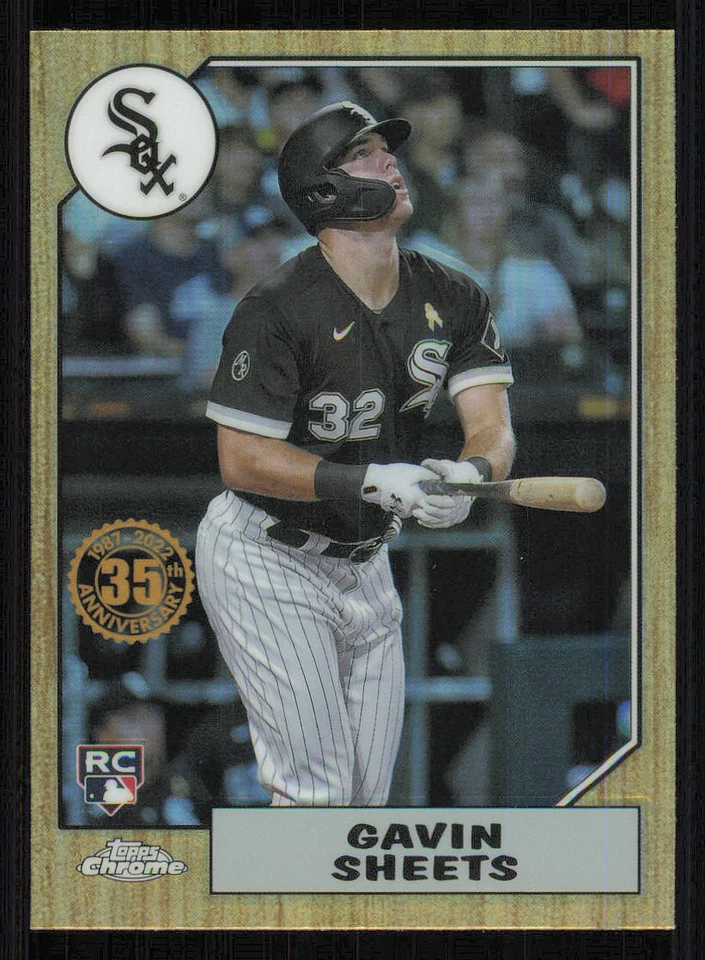 2022 Topps Chrome '87 Topps #87BC20 Gavin Sheets - Image 1 of 2