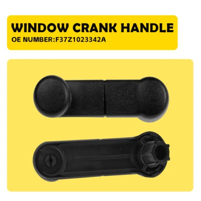 Manivela de ventana manual interior para Ford Ranger/Windstar/F150 1993-2014 negro Foto 1 de 4