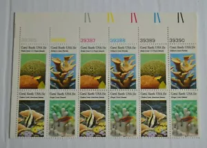 Coral Reefs USA Stamps 15c 1980 Plate Block of 12 of XF/Sup M/NH Scott #1827-3 - Picture 1 of 8