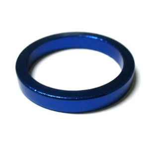 gobike88 MR CONTROL Alloy 3mm OD36mm Headset Spacer 5mm, 1-1/8", 5g, Blue, L39 - Picture 1 of 1