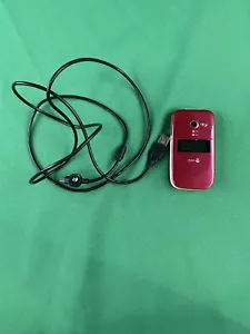 DORO PhoneEasy 626 Flip Phone Consumer Cellular & Charge Cord👉PARTS/REPAIR👈 - Picture 1 of 9