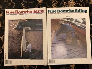 2 Taunton's Fine Homebuilding Magazines 96 & 97 August/Sept & June/July 1995 - Picture 1 of 9