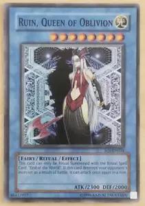 YuGiOh Ruin, Queen Of Oblivion Super SOI-EN034 NM/M - Picture 1 of 1