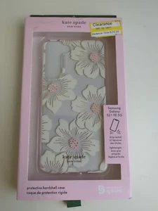 Kate Spade NY Hollyhock Floral Hardshell case for Samsung Galaxy S21 FE 5G - Picture 1 of 13
