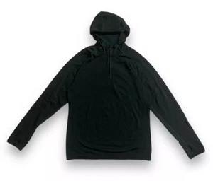 Lululemon Men's Metal Vent Tech Half 1/2 Zip Hoodie Heathered Green Size M - Bild 1 von 7