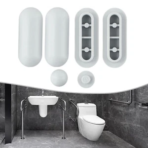 6 St??ck/Set WC-Sitz Sto?feste Puffer Sto?f?nger Ersatzpolster Zubeh?rteile Neu - Picture 1 of 24