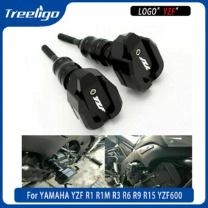 Engine Protector Sliders Crash Pads For YAMAHA YZF R1 R1M R3 R6 R9 R15 YZF600 - Picture 1 of 17
